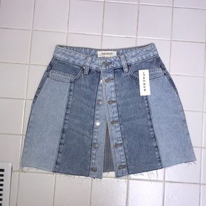 PACSUN JEAN SKIRT, NWT